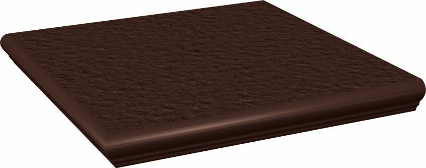 ФасадКерамика — В продаже Ступень угловая для крыльца с капиносом Paradyz Natural Brown Duro 330х330х11 мм